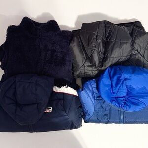 Boy lots of 4 jackets Size 3T-5T